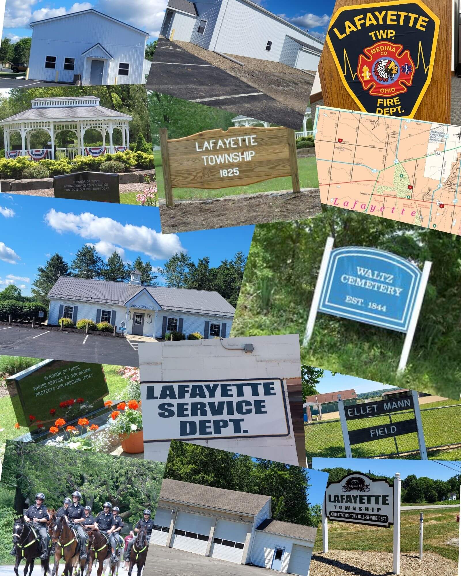 Lafayette Township collage Lafayette Township collage